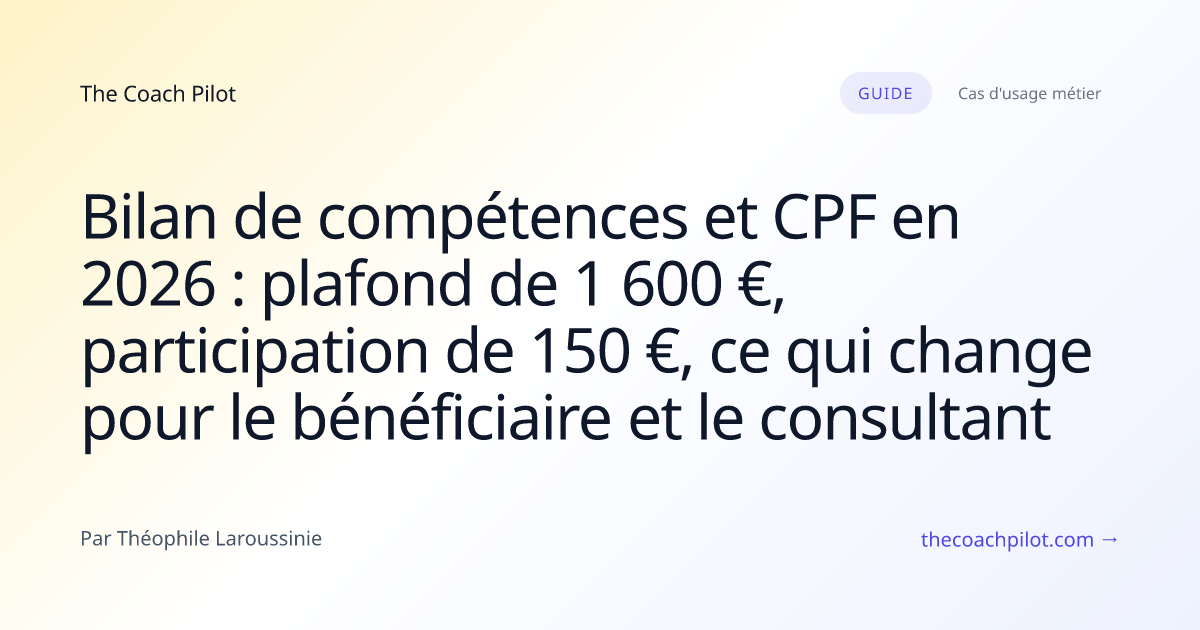 Consultante en bilan de compétences calculant un reste à charge CPF