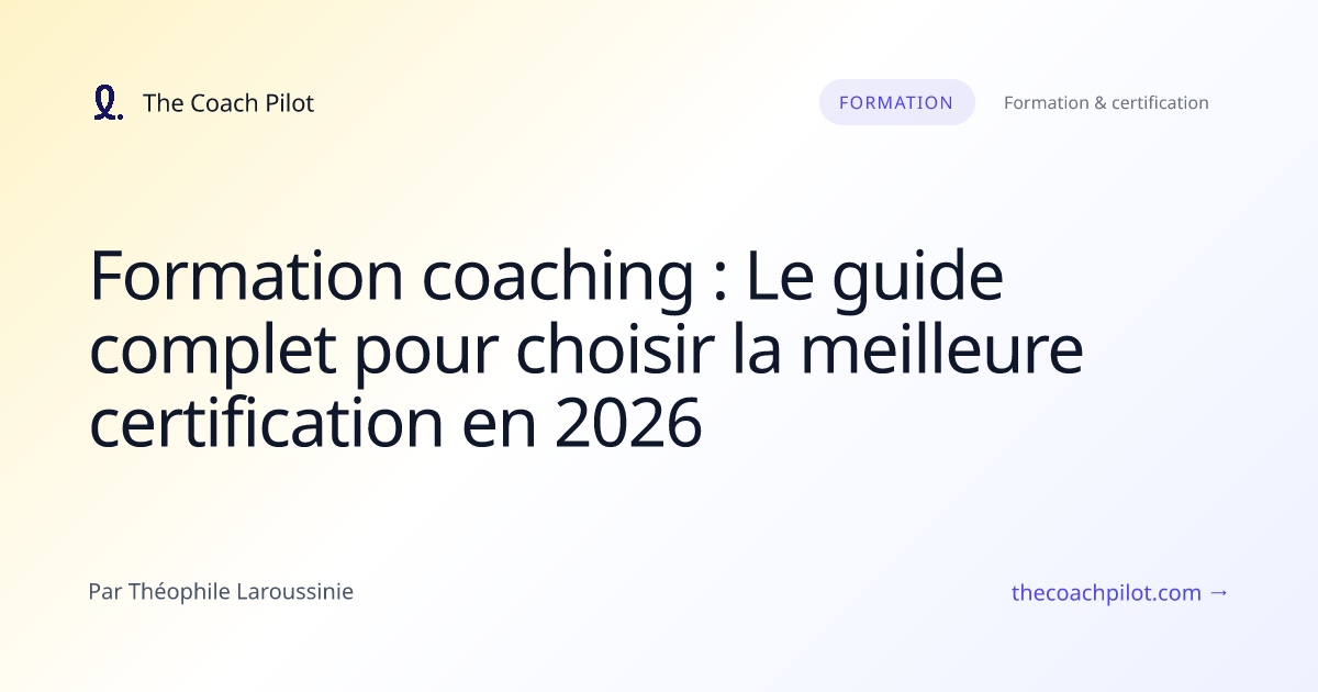 Groupe de stagiaires en formation coaching professionnelle